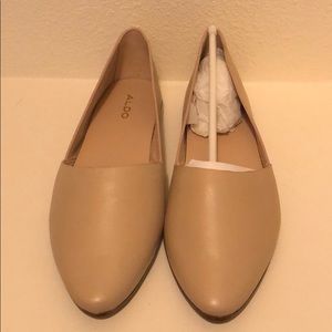 Aldo Sternatia nude flat, size 7